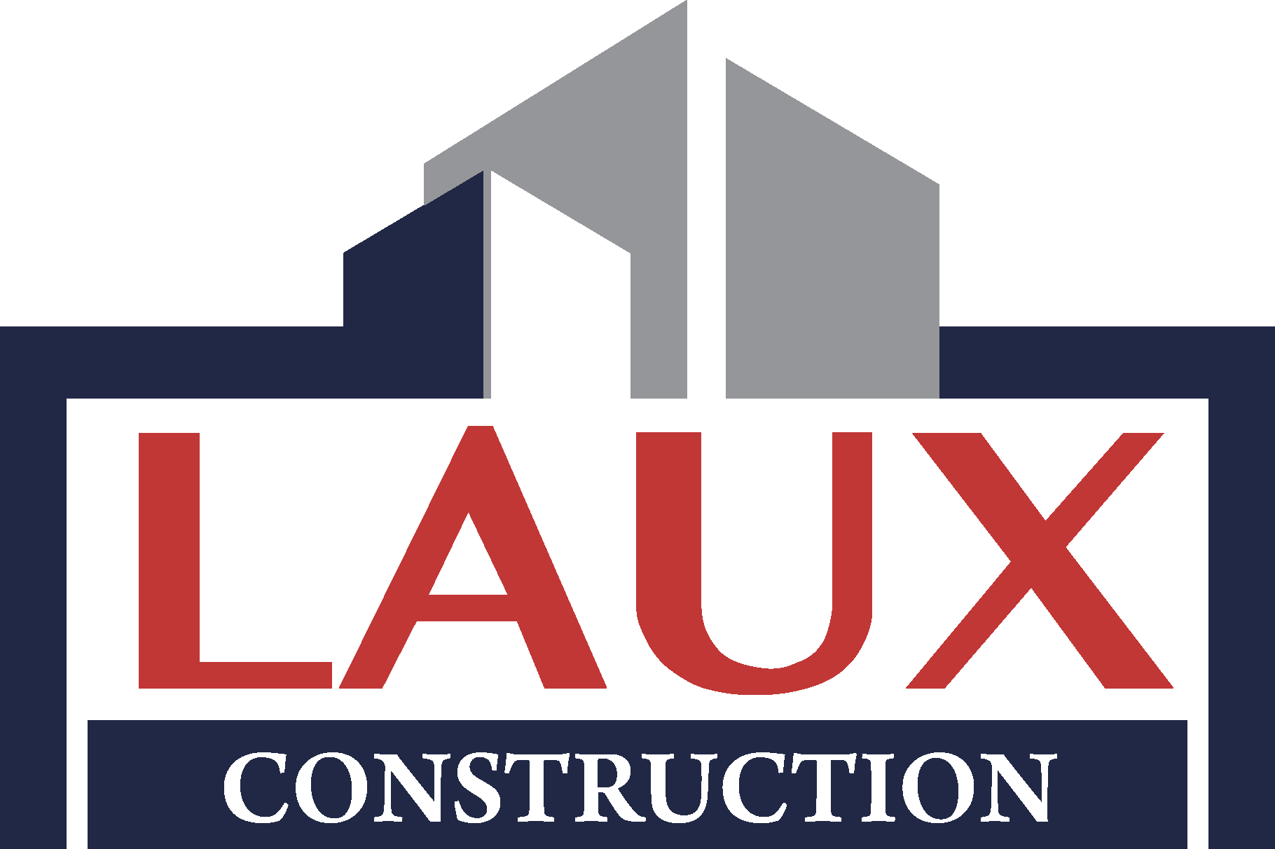 Laux Construction logo, a Rival Holdings company.